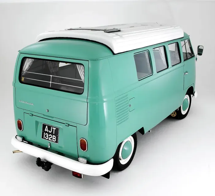 Framed Print : 1964 VW Kombi Camper Framed Print : 1964 VW Kombi Camper