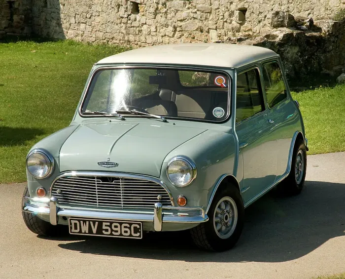 Framed Print : 1965 Austin Mini Coopers Framed Print : 1965 Austin Mini Coopers