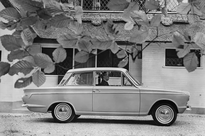 Framed Print : 1965 Ford Cortina. Creator: Unknown