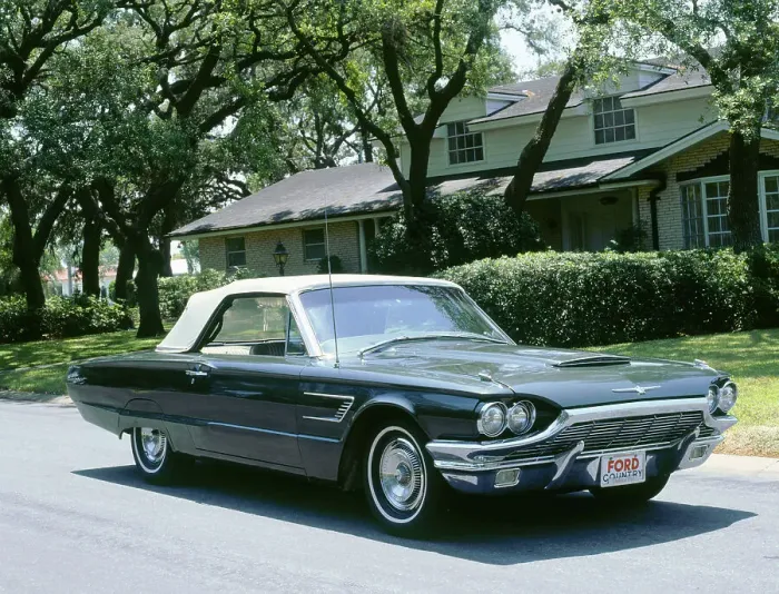 Framed Print : 1965 Ford Thunderbird Framed Print : 1965 Ford Thunderbird