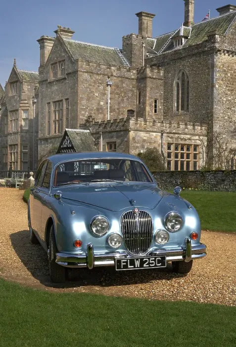 Framed Print : 1965 Jaguar Mk2 3.8