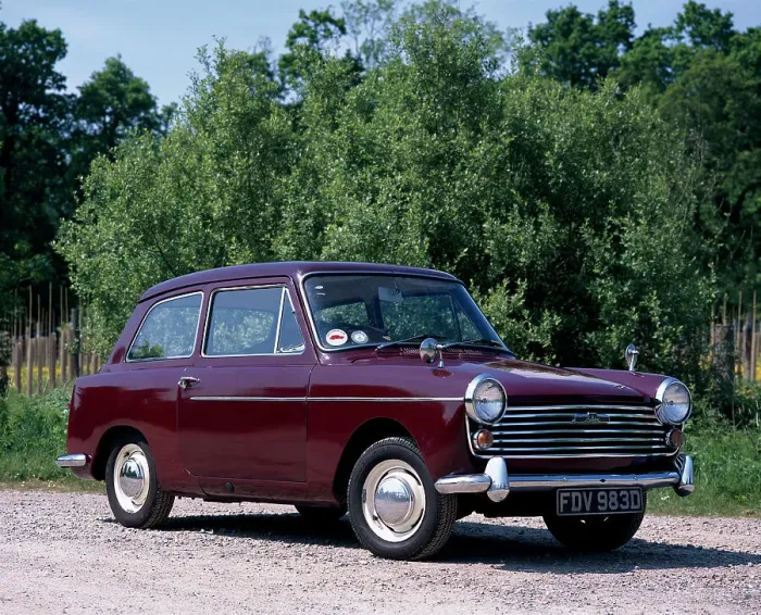 Framed Print : A 1966 Austin A40 Farina Framed Print : A 1966 Austin A40 Farina