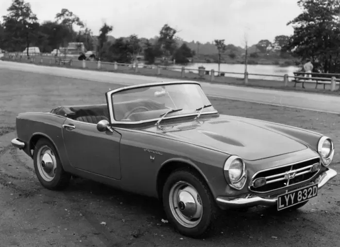 Framed Print : 1966 Honda S800. Creator: Unknown Framed Print : 1966 Honda S800. Creator: Unknown