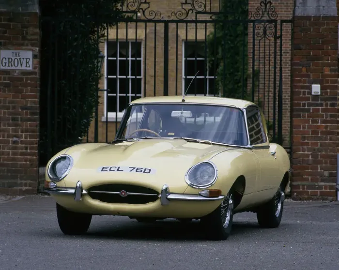 Framed Print : 1966 Jaguar E type Series 4. 2 2+2. Creator: Unknown