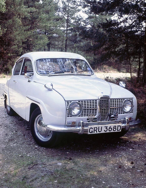 1966 Saab 96. Creator: Unknown