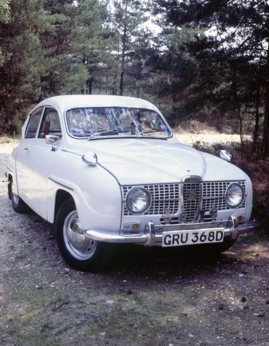 Framed Print : 1966 Saab 96. Creator: Unknown Framed Print : 1966 Saab 96. Creator: Unknown