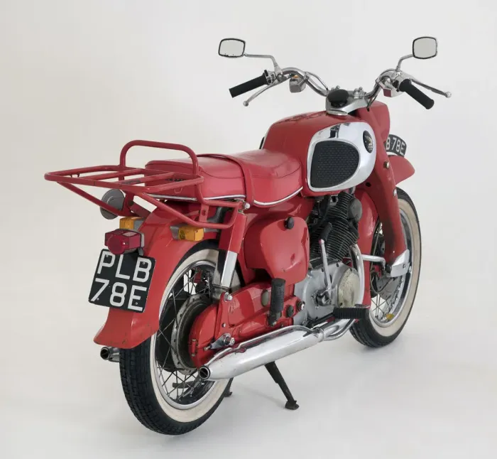 Framed Print : 1967 Honda C77 motorcycle. Creator: Unknown Framed Print : 1967 Honda C77 motorcycle. Creator: Unknown
