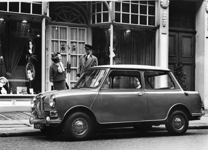 Framed Print : 1967 Riley Elf MKIII. Creator: Unknown Framed Print : 1967 Riley Elf MKIII. Creator: Unknown