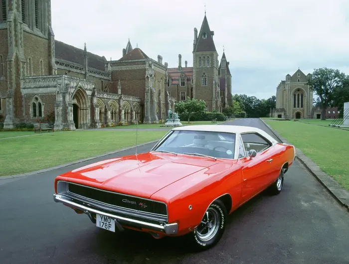 Framed Print : 1968 Dodge Charger 440 Magnum