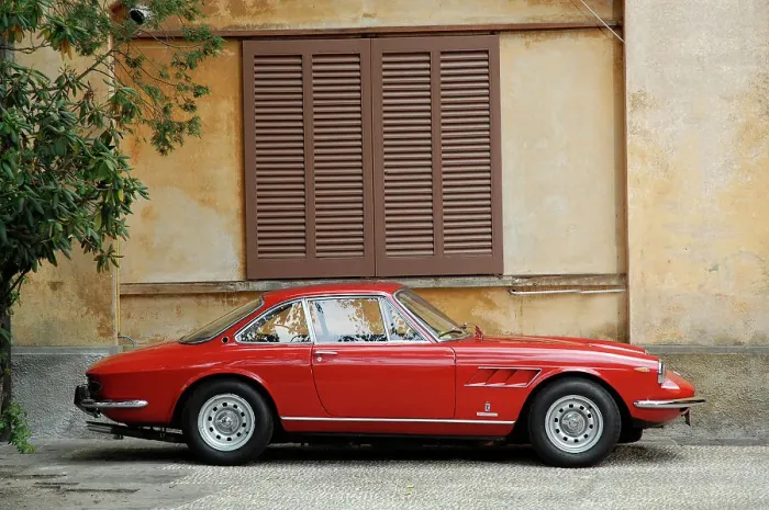 Framed Print : 1968 Ferrari 330 GTC Coupe Framed Print : 1968 Ferrari 330 GTC Coupe