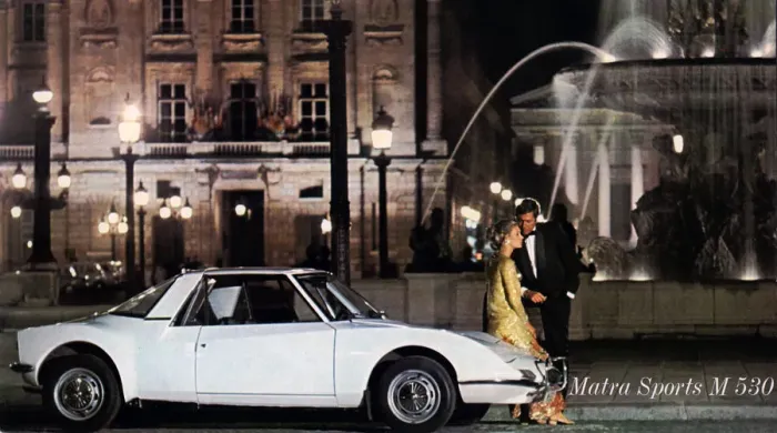 Framed Print : 1968 Matra M530 brochure. Creator: Unknown Framed Print : 1968 Matra M530 brochure. Creator: Unknown