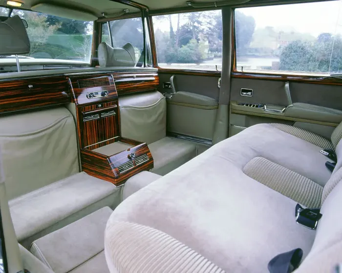 Framed Print : 1970 Mercedes Benz 600 Pullman Limousine