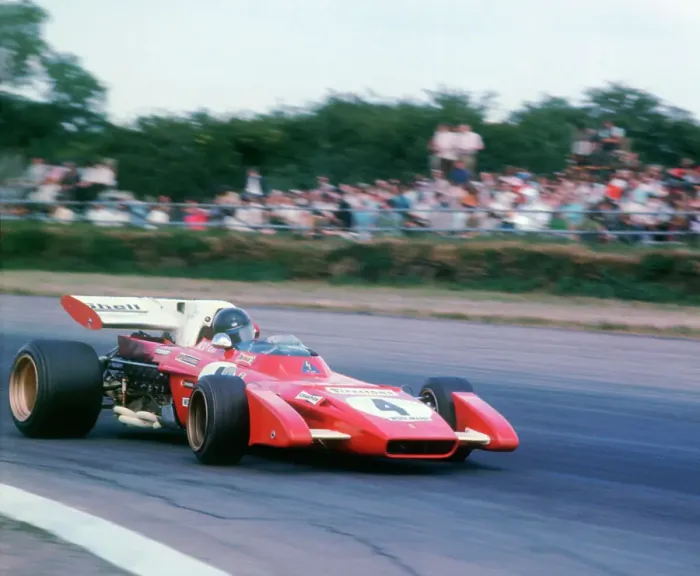 Framed Print : 1971 Ferrari 312 B2, Jackie Ickx, 1971 British GP Framed Print : 1971 Ferrari 312 B2, Jackie Ickx, 1971 British GP
