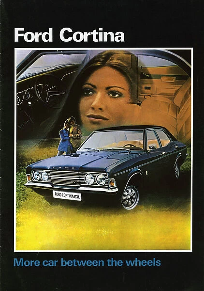 1972 Ford Cortina Mk3 sales brochure cover. Creator: Unknown