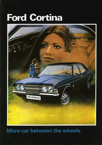 Brochure Ford Cortina Mk 3 – Options Montées En Usine – 1972 – Collection