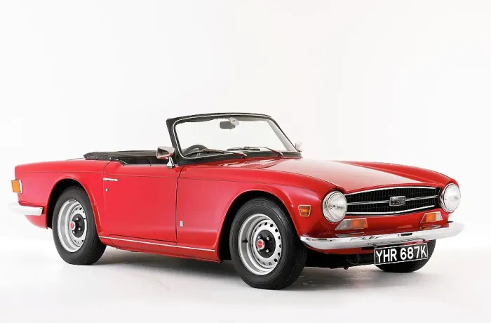 Framed Print : 1972 Triumph TR6 Framed Print : 1972 Triumph TR6