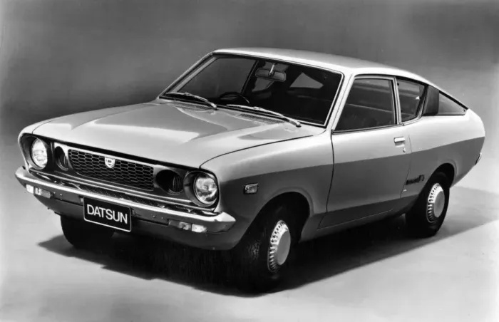Framed Print : 1973 Datsun 120Y. Creator: Unknown Framed Print : 1973 Datsun 120Y. Creator: Unknown