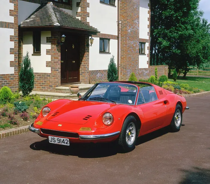Framed Print : 1973 FerrariDino 246 GTS Framed Print : 1973 FerrariDino 246 GTS