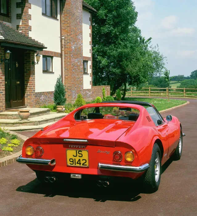 Framed Print : 1973 FerrariDino 246 GTS Framed Print : 1973 FerrariDino 246 GTS