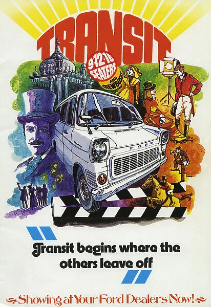 1973 Ford Transit Van advertising brochure. Creator: Unknown