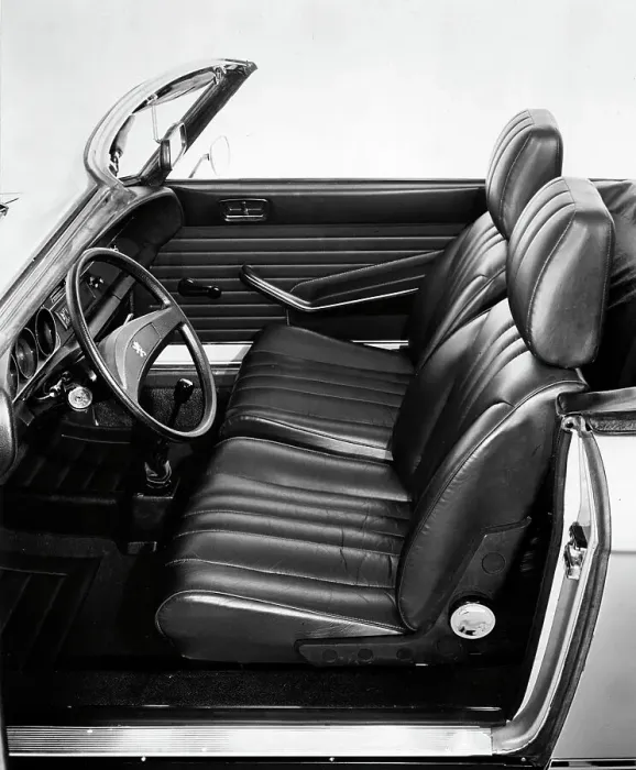 Framed Print : 1973 Peugeot 304 Cabriolets interior Framed Print : 1973 Peugeot 304 Cabriolets interior