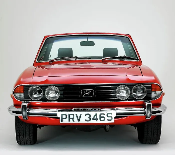 Framed Print : 1973 Triumph Stag