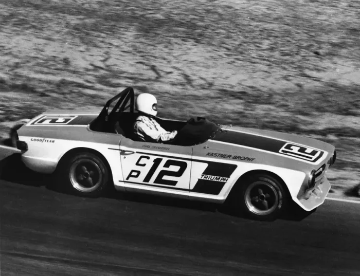 Framed Print : 1973 Triumph TR6, United States C Production SCCA Championship. Creator: Unknown Framed Print : 1973 Triumph TR6, United States C Production SCCA Championship. Creator: Unknown