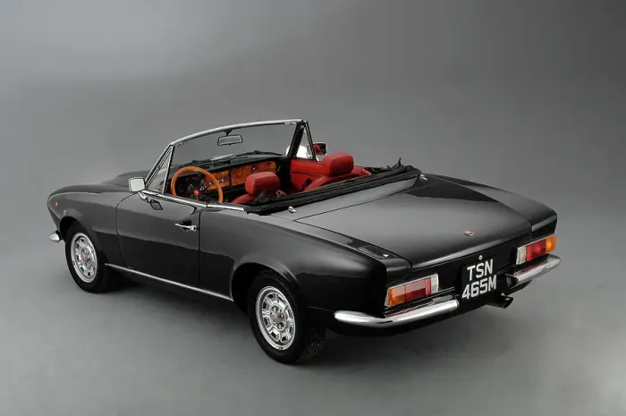 Framed Print : 1974 Fiat 124 Spyder Framed Print : 1974 Fiat 124 Spyder