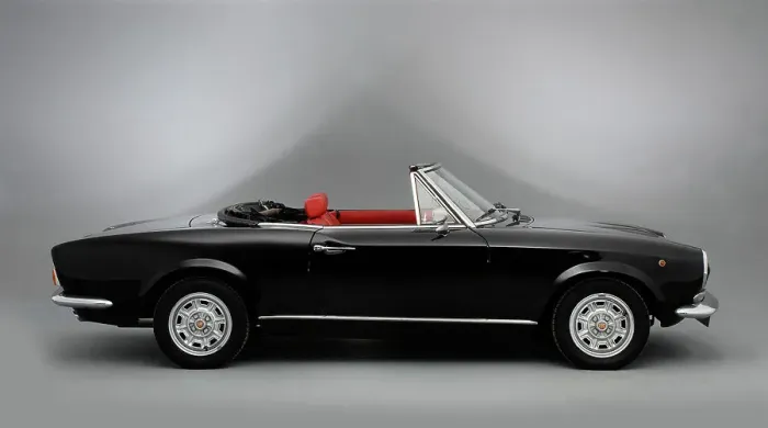 Framed Print : 1974 Fiat 124 Spyder Framed Print : 1974 Fiat 124 Spyder