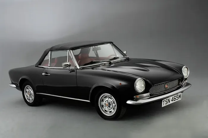 Framed Print : 1974 Fiat 124 Spyder Framed Print : 1974 Fiat 124 Spyder