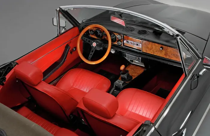 Framed Print : 1974 Fiat 124 Spyder Framed Print : 1974 Fiat 124 Spyder