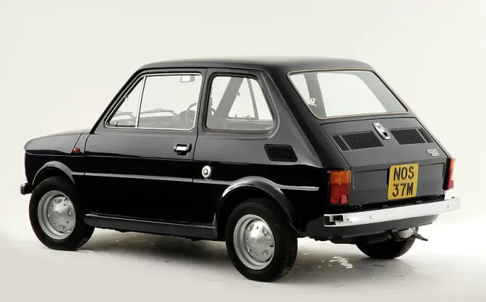 Framed Print : 1974 Fiat 126