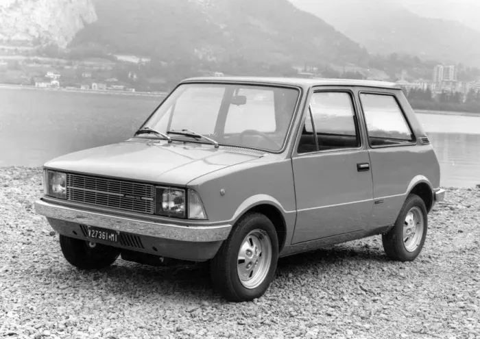 Framed Print : 1974 Innocenti 120 Mini. Creator: Unknown Framed Print : 1974 Innocenti 120 Mini. Creator: Unknown