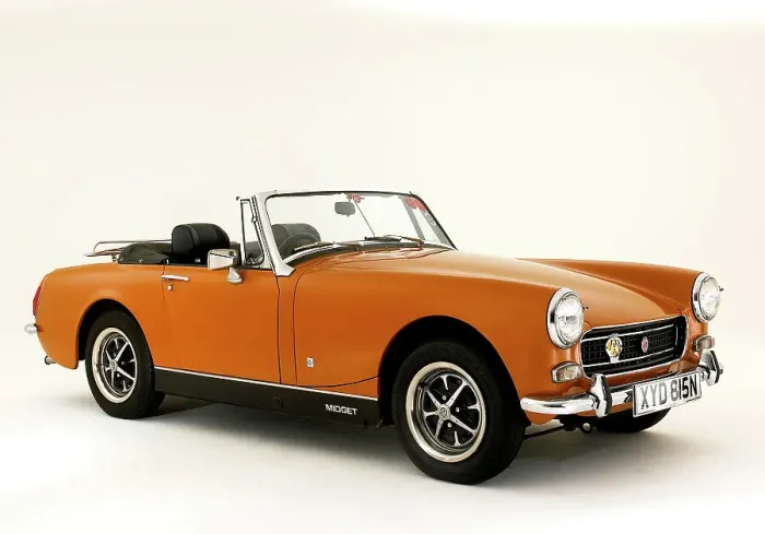 Framed Print : 1975 MG Midget Framed Print : 1975 MG Midget