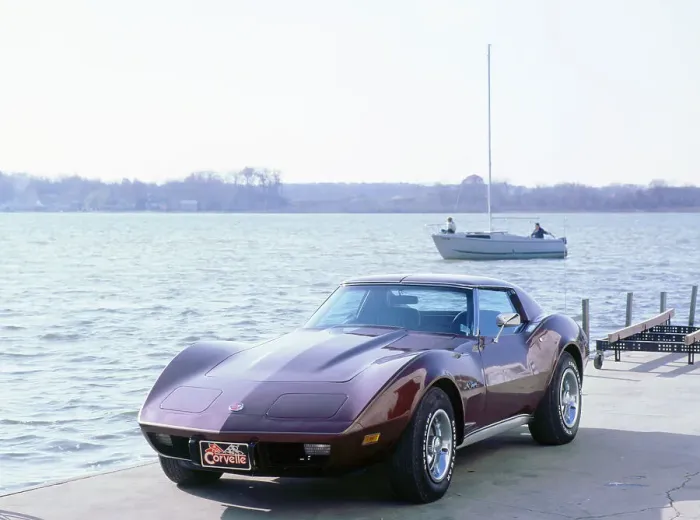 Framed Print : 1976 Chevrolet Corvette Framed Print : 1976 Chevrolet Corvette