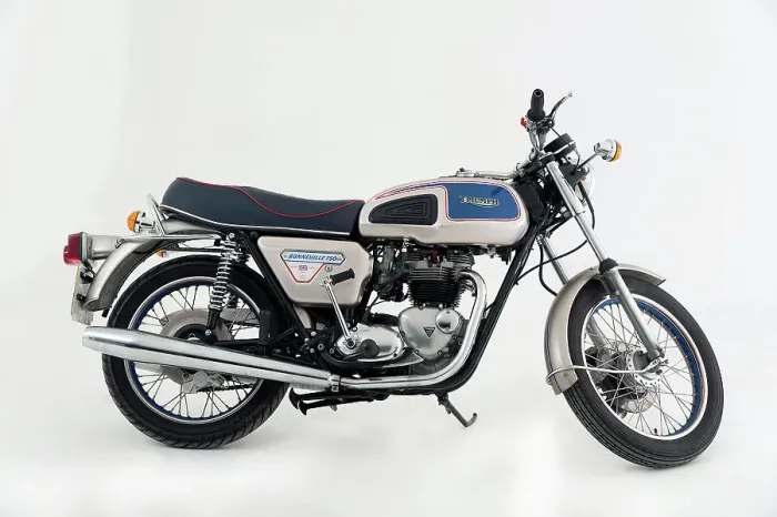 Framed Print : 1977 Triumph Bonneville 750 Jubilee