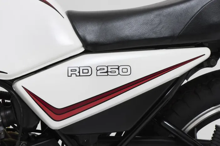Framed Print : 1981 Yamaha RD250 LC. Creator: Unknown Framed Print : 1981 Yamaha RD250 LC. Creator: Unknown