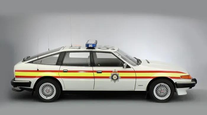 Framed Print : 1984 Rover SD1 Police Car Framed Print : 1984 Rover SD1 Police Car