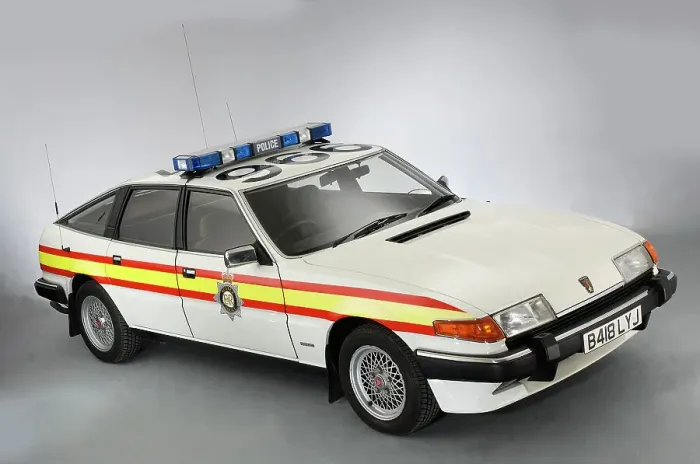 Framed Print : 1984 Rover SD1 Police Car Framed Print : 1984 Rover SD1 Police Car