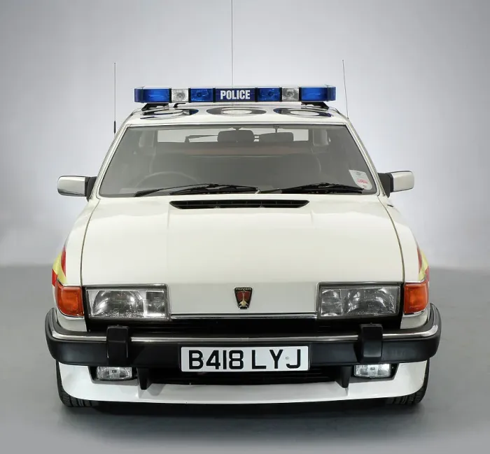 Framed Print : 1984 Rover SD1 Police Car Framed Print : 1984 Rover SD1 Police Car