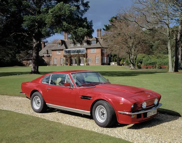 Framed Print : 1985 Aston Martin Vantage Framed Print : 1985 Aston Martin Vantage
