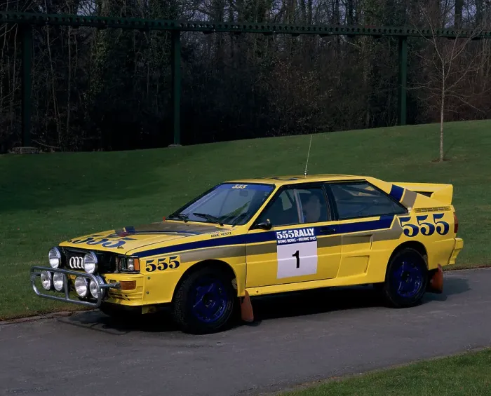 Framed Print : 1985 Audi Quattro A2 car