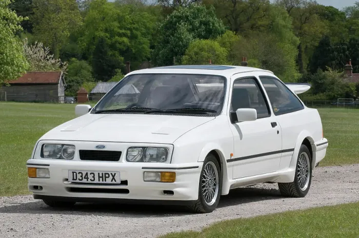 Framed Print : 1986 Ford Sierra RS Cosworth