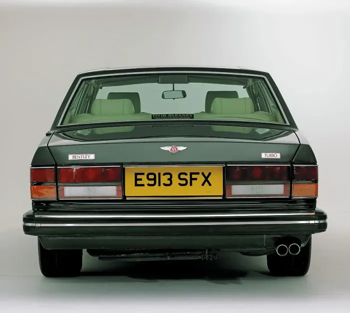 Framed Print : 1987 Bentley Turbo