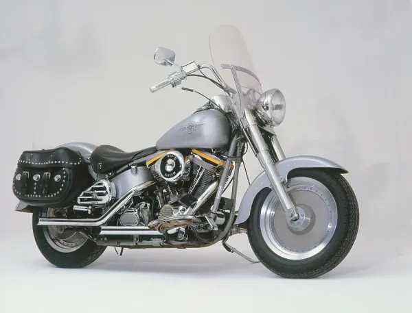 1989 Harley Davidson Fat Boy Print. Art Prints, Posters & Puzzles