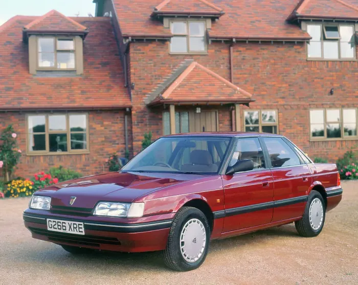 Framed Print : 1989 Rover 820 SE Framed Print : 1989 Rover 820 SE