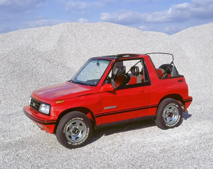 Framed Print : 1990 Chevrolet Tracker 4x4