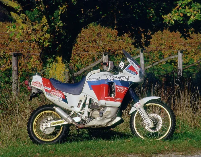 Framed Print : 1991 Honda 750 Africa Twin Framed Print : 1991 Honda 750 Africa Twin