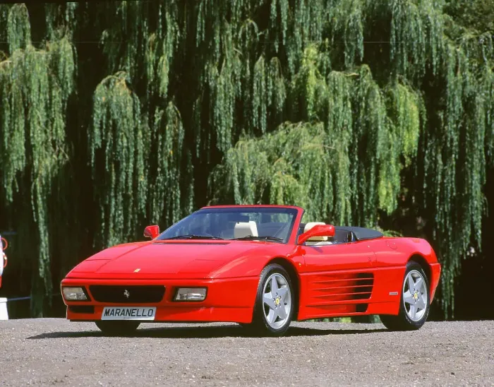 Framed Print : 1993 Ferrari 348 Spider Framed Print : 1993 Ferrari 348 Spider