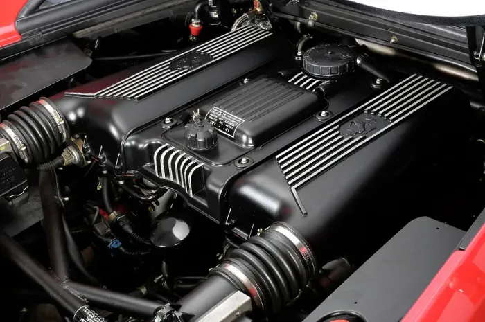 Framed Print : 1994 Ferrari F355 Berlinetta engine Framed Print : 1994 Ferrari F355 Berlinetta engine